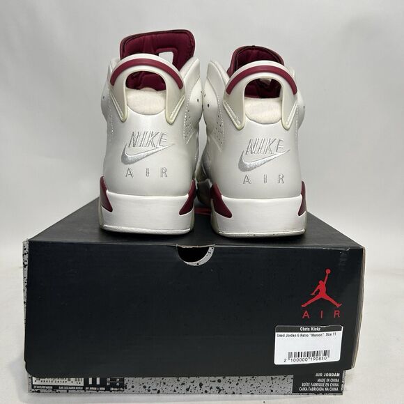 Nike Shoes Air Jordan 6 Retro OG “Maroon” 2024 main image 5